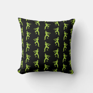 Zombie Pattern Throw Pillow