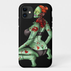 Zombie Pin-Up iPhone 5 Case-Mate Barely There™ iPhone 11 Case