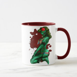 Zombie Pin-Up Mug