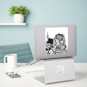 zombie pirate treasure monster horror art