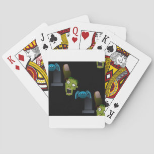 zombie playing cards