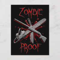 Zombie Proof Postcards