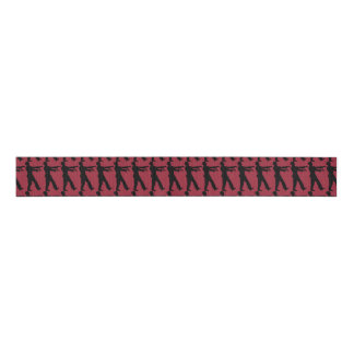 ZOMBIE RED GROSGRAIN RIBBON