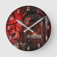 Zombie Red Halloween Horror Custom Personalized