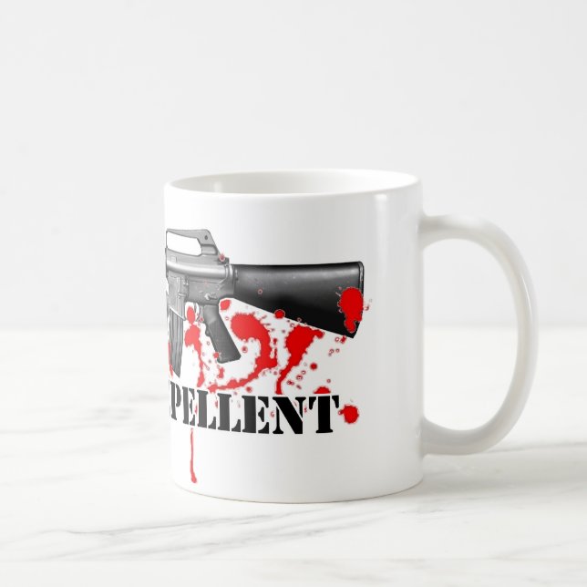 Zombie Repellent Coffee Mug (Right)