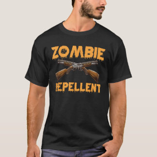 Zombie Repellent Funny Halloween Zombie Hunting T-Shirt