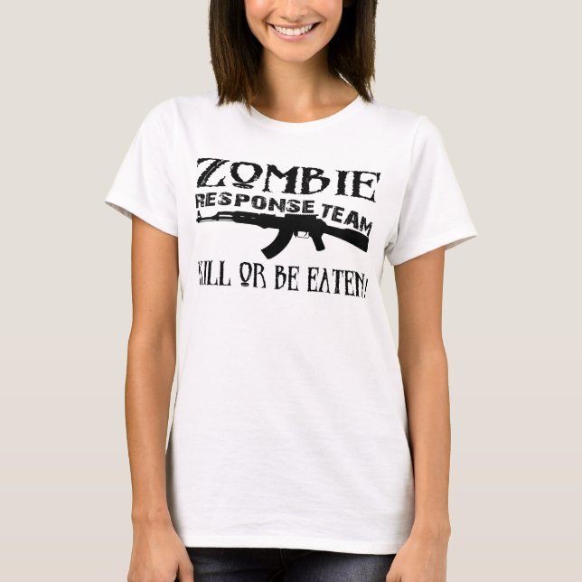 Zombie Response Team Geek tshirt (Front)