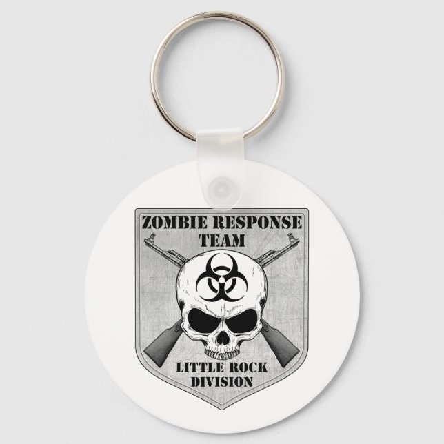 Zombie Response Team: Little Rock Division Keychain (Front)