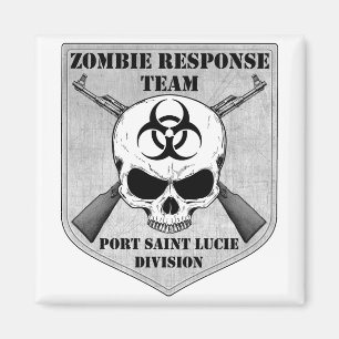Zombie Response Team: Port Saint Lucie Division Magnet