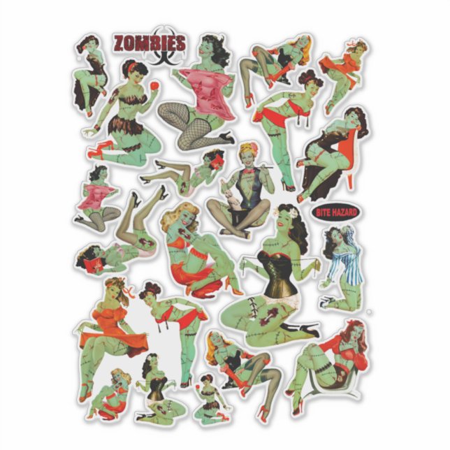 Zombie Retro Women (Front)