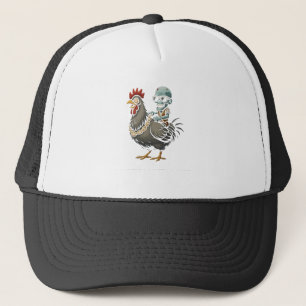Zombie Rider Chicken – Crazy Coffee Mug Trucker Hat