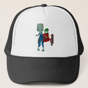 Zombie Roll Trucker Trucker Hat