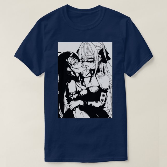 Zombie Romance Girls T-Shirt (Design Front)