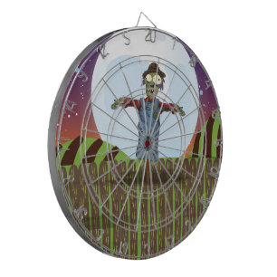 Zombie Scarecrow Dartboard