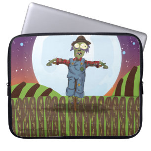 Zombie Scarecrow Laptop Sleeve