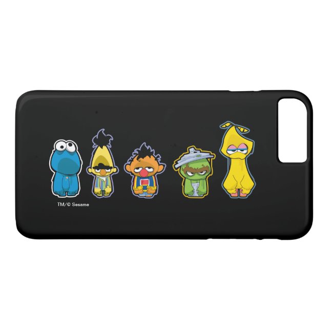 Zombie Sesame Street Characters Case-Mate iPhone Case (Back (Horizontal))