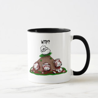 Zombie Sheep WTF? Mug