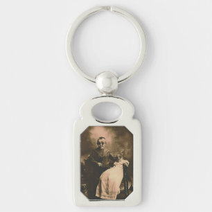 Zombie Siblings  Keychain