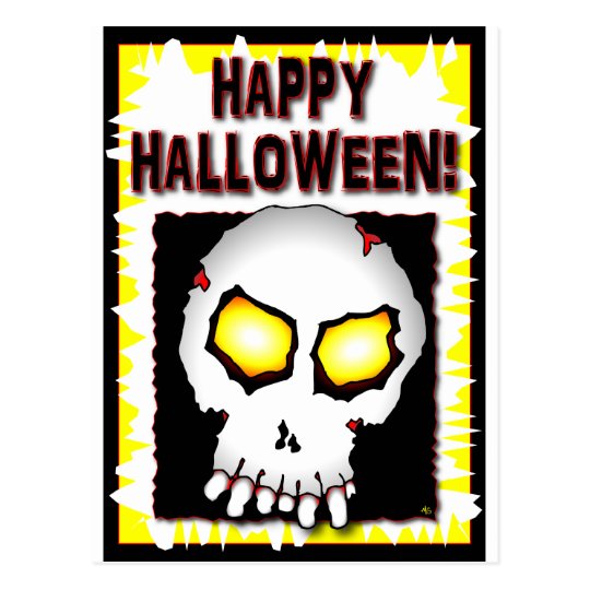 Zombie Skull Cards