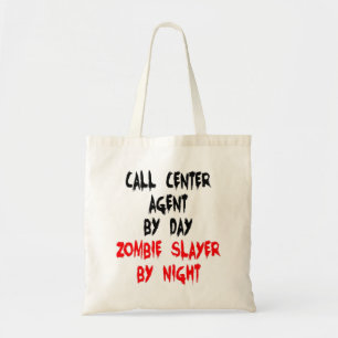 Zombie Slayer Call Centre Agent Tote Bag