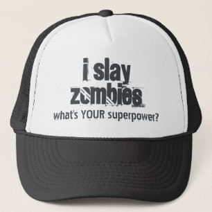 Zombie slayer hats