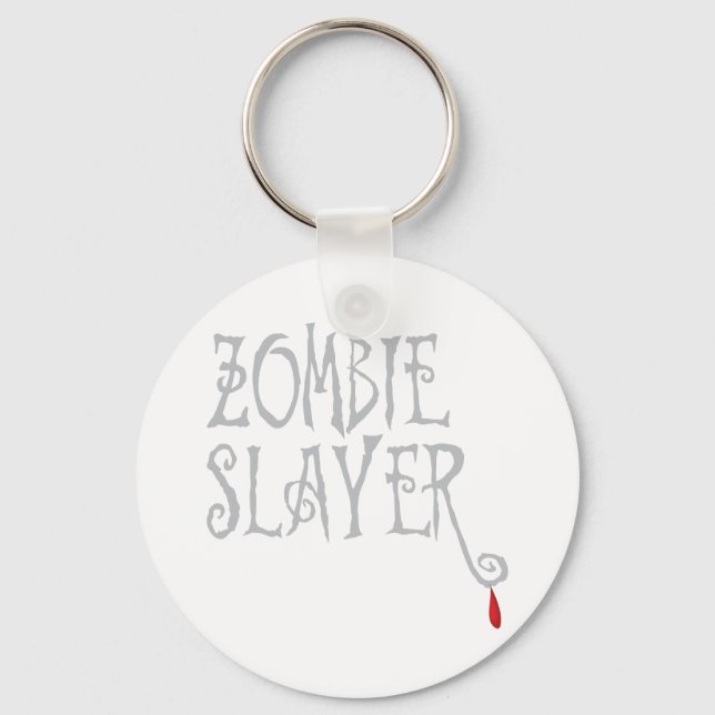 Zombie Slayer Keychain (Front)