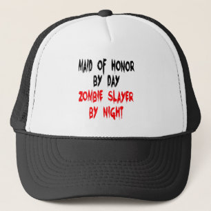 Zombie Slayer Maid of Honour Trucker Hat