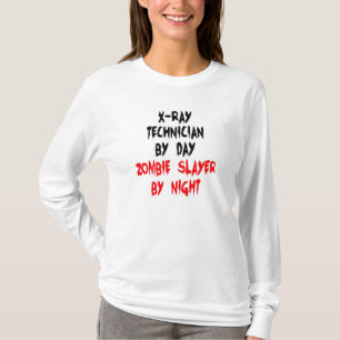 Zombie Slayer XRay Technician T-Shirt