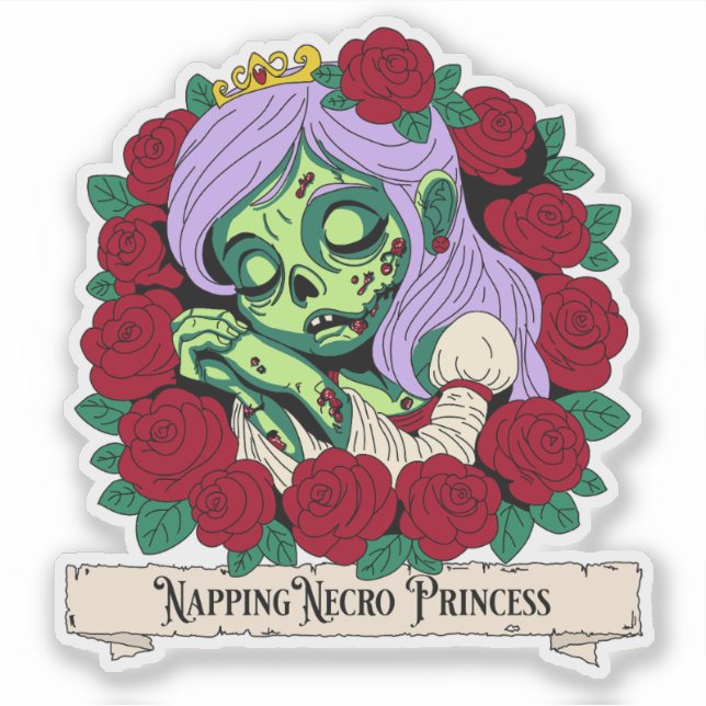 Zombie Sleeping Beauty (Front)