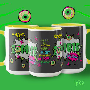 Zombie Special Ghoulishly Fun Personalized  Mug