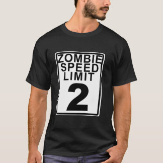Zombie Speed Limit funny Halloween Zombie Speed Li T-Shirt