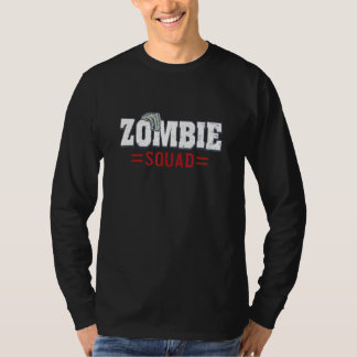 Zombie Squad Halloween Costume Boys Girls Zombie H T-Shirt