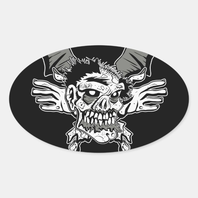 Zombie Sticker (Front)