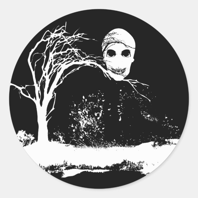 zombie - sticker (Front)