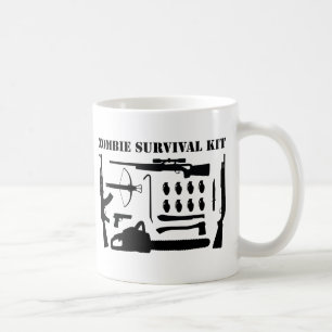 Zombie Survival Kit Coffee Mug