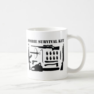 Zombie Survival Kit Coffee Mug