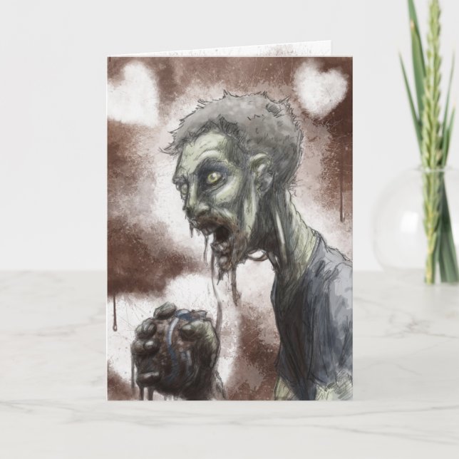 Zombie Sweetheart Card (Front)