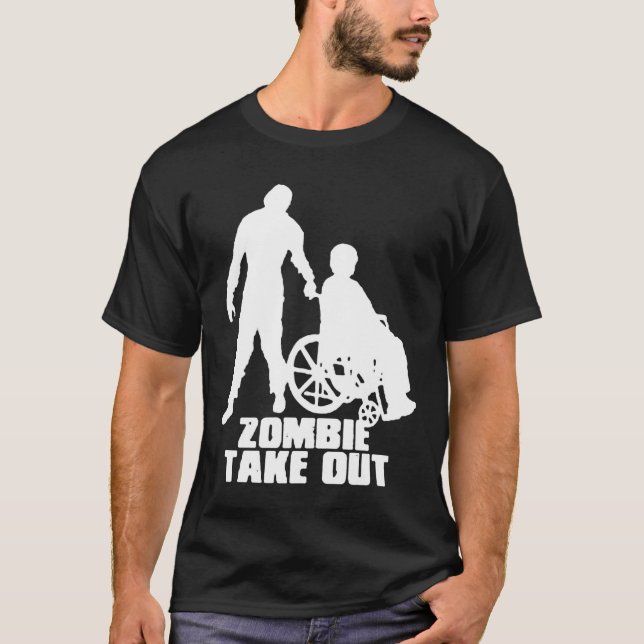 Zombie Take Out T-Shirt (Front)