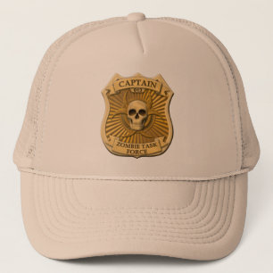 Zombie Task Force - Captain Badge Trucker Hat