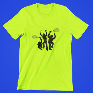 Zombie Tennis Players With Rackets and Ball T-Shirt