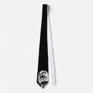 Zombie tie on Black