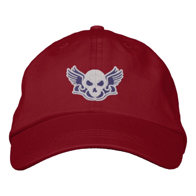 Zombie Track Club Grey Embroidered Hat (Front)