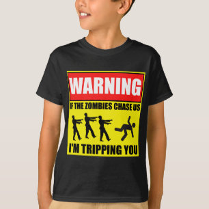 Zombie Trip Warning Sign.png T-Shirt