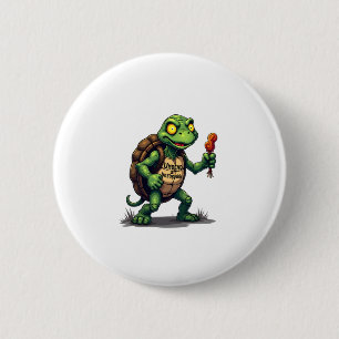 Zombie Turtle 2 Inch Round Button