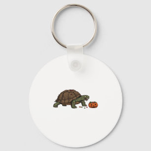 Zombie Turtle Candy Crawl - Spooky Slow Halloween  Keychain