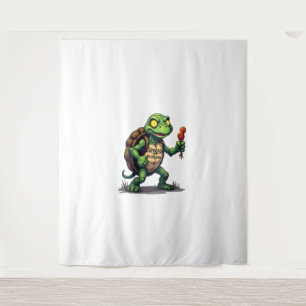 Zombie Turtle Tapestry