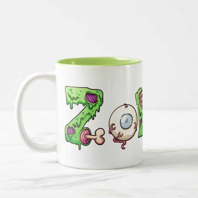 Zombie Two-Tone Mug (Left)