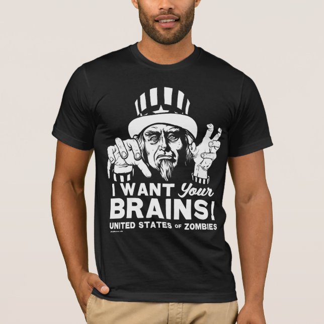 Zombie Uncle Sam Shirt (Front)