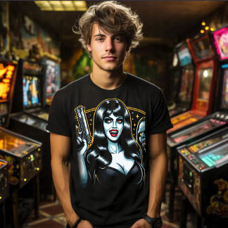 Zombie Vampire Woman T-Shirt