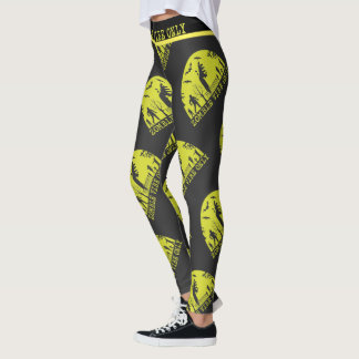 Zombie Vibes Only     Leggings